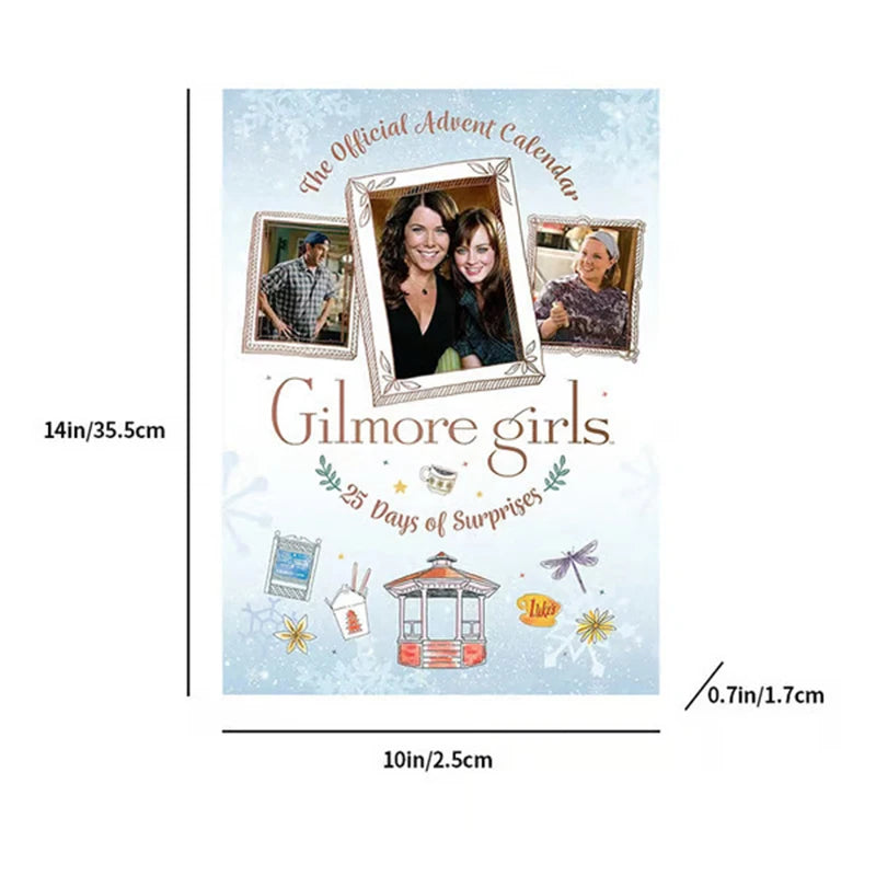 Gilmore Girl The Official Advent Calendar 2026 Christmas Gift Calendars Girlmore Girl Fans Adults Girlfriends Birthday Friend