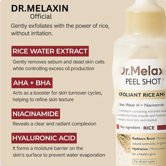 Peel Shot Glow Rice Ampoule™ Duo by Mr.Melaxin