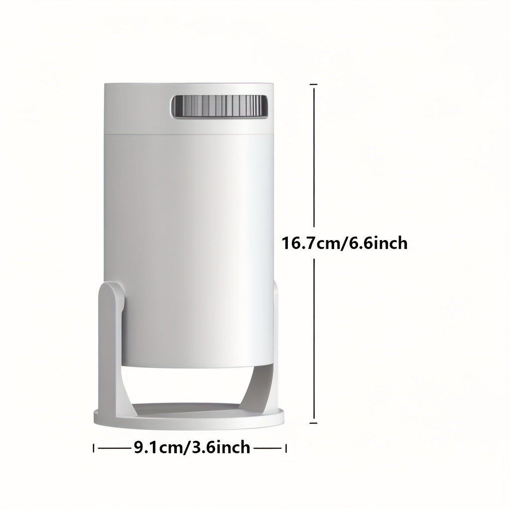 High-Definition Projector,  Fast Focus, 180° Rotation, Compatible with Mobile Phones, Tablets, Computers
