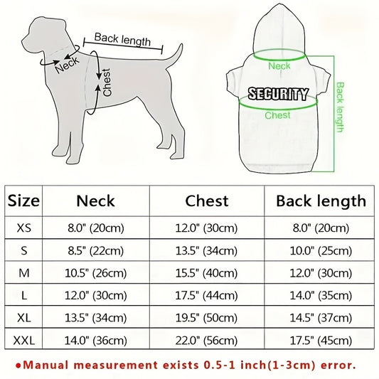 Warm Fleece Dog & Cat Sweater with Hoodie