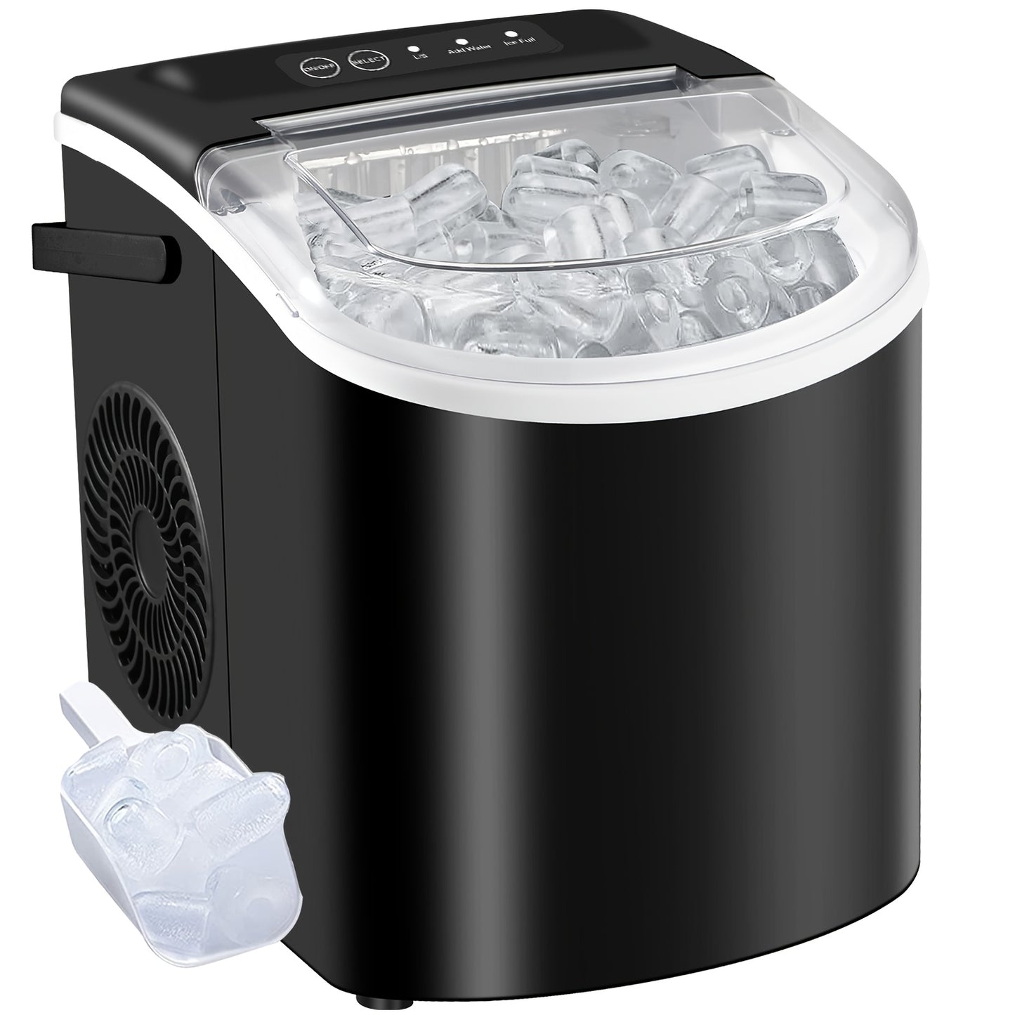 26lb/24h Desktop Ice Maker US Plug
