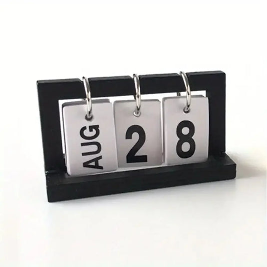 Mini Standing Calendar Office Desk Decor Mini Home aesthetics