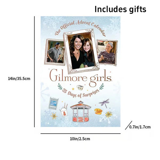 Gilmore Girl The Official Advent Calendar 2026 Christmas Gift Calendars Girlmore Girl Fans Adults Girlfriends Birthday Friend