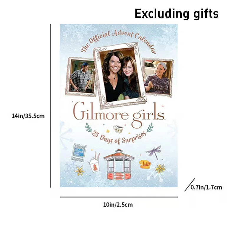 Gilmore Girl The Official Advent Calendar 2026 Christmas Gift Calendars Girlmore Girl Fans Adults Girlfriends Birthday Friend