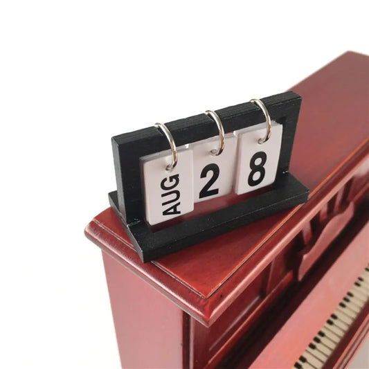 Mini Standing Calendar Office Desk Decor Mini Home aesthetics