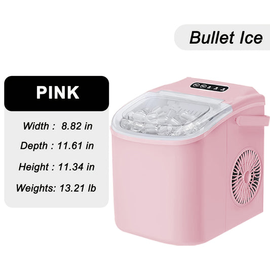 26lb/24h Desktop Ice Maker US Plug