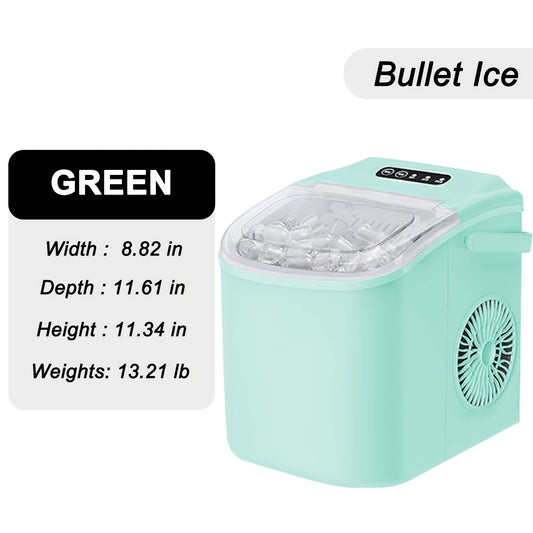 26lb/24h Desktop Ice Maker US Plug